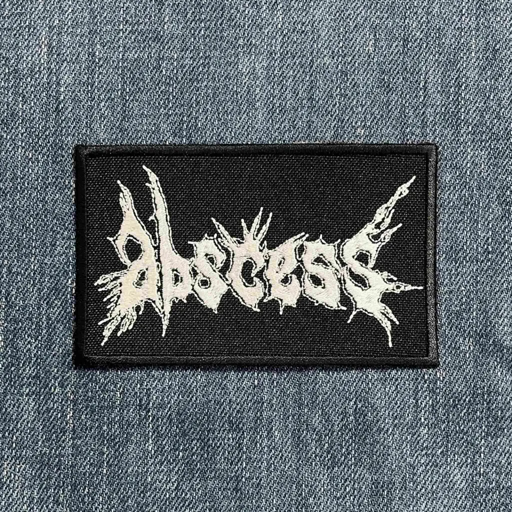 Нашивка Abscess 2 (USA) White Logo вишита