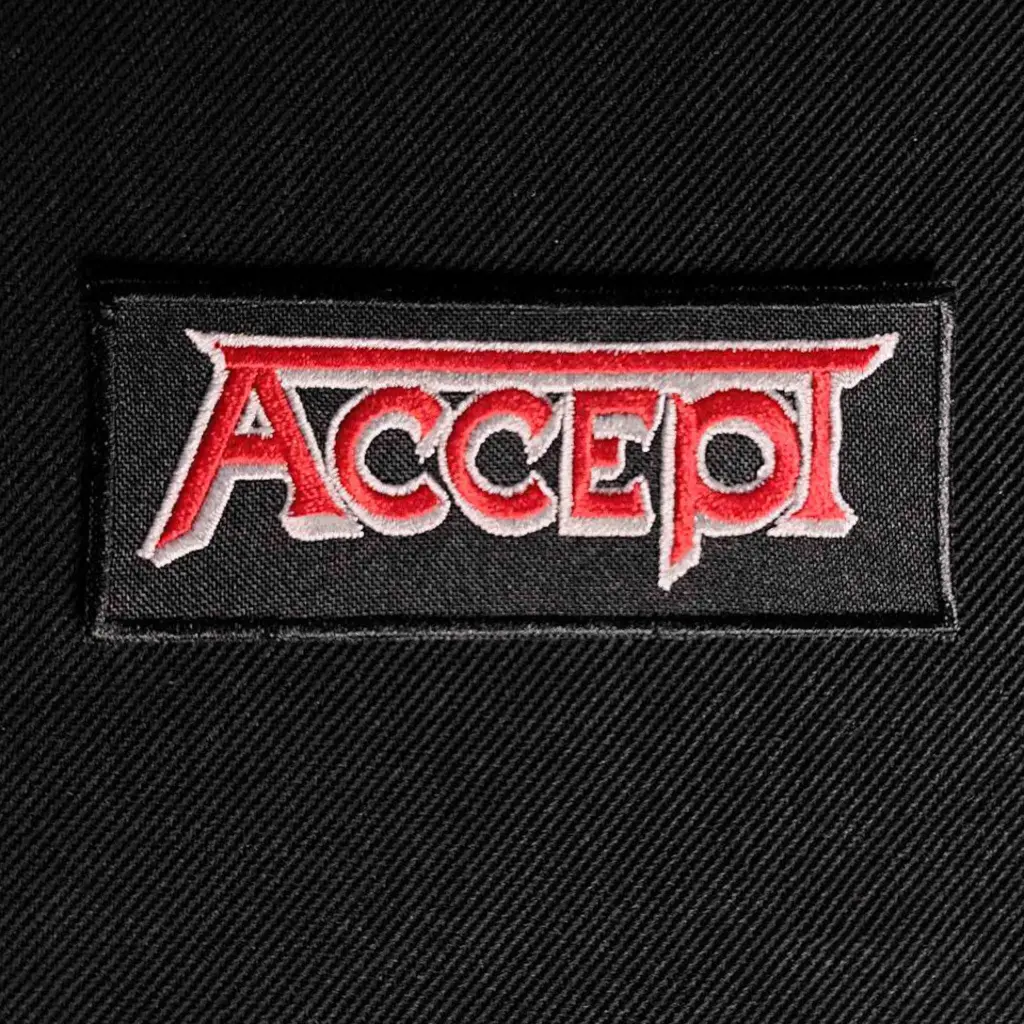 Нашивка Accept Red Logo вишита