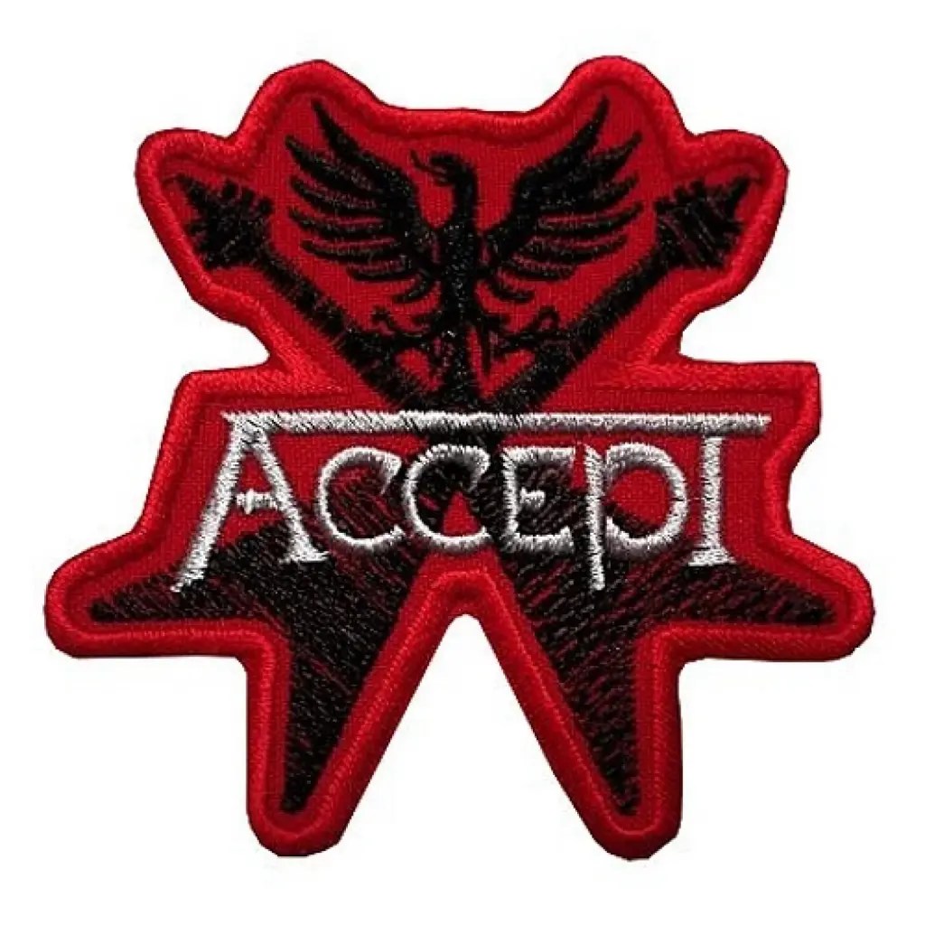 Нашивка Accept гітари вишита
