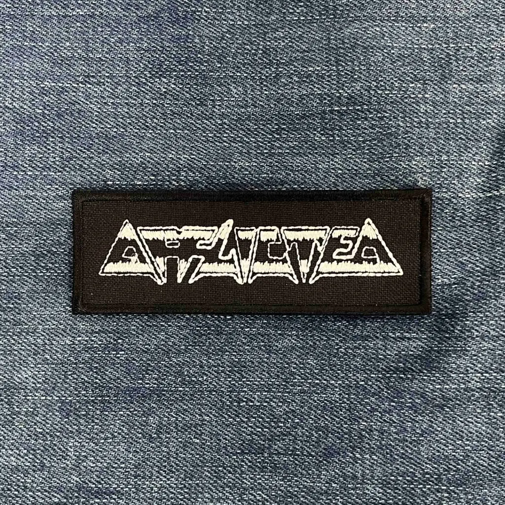 Нашивка Afflicted White Logo вишита
