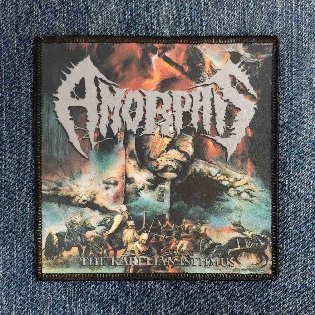 Нашивка Amorphis - The Karelian Isthmus друкована