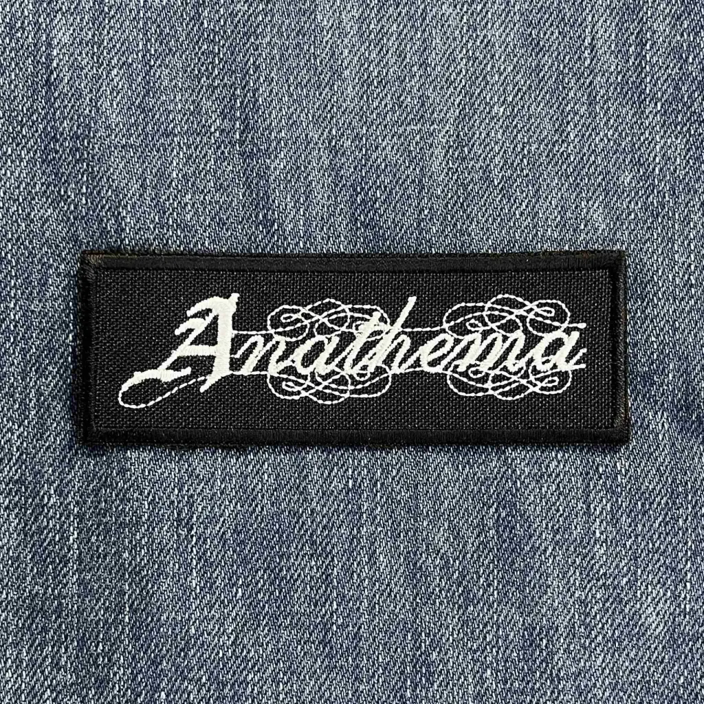 Нашивка Anathema Old Logo White вишита