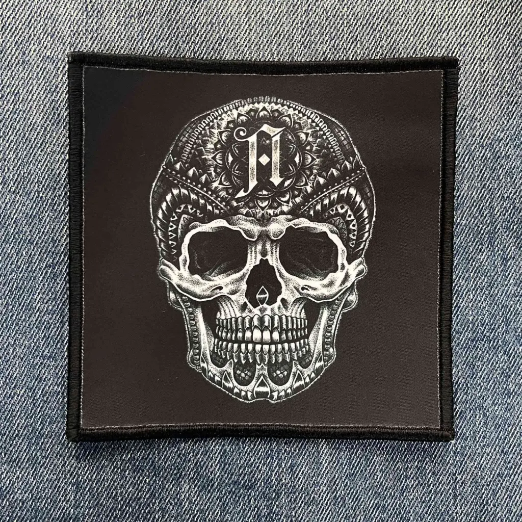 Нашивка Architects череп друкована