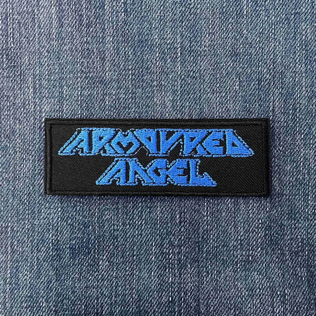 Нашивка Armoured Angel Blue Logo вишита