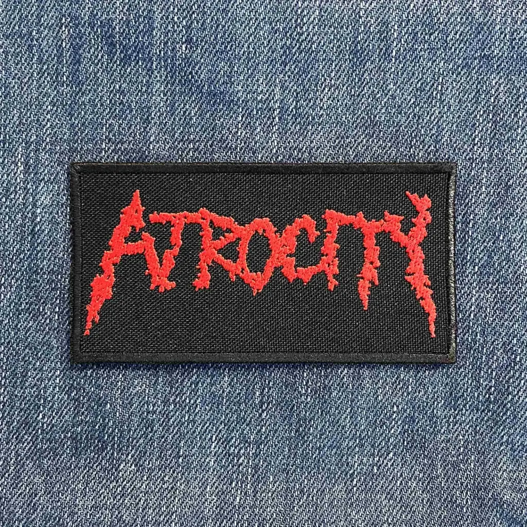 Нашивка Atrocity (USA) Red Logo вишита