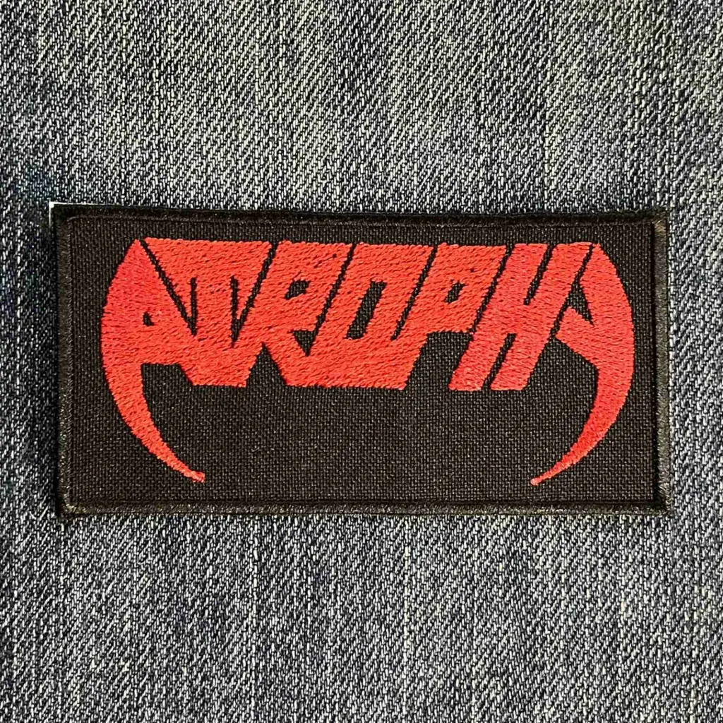 Нашивка Atrophy Red Logo вишита