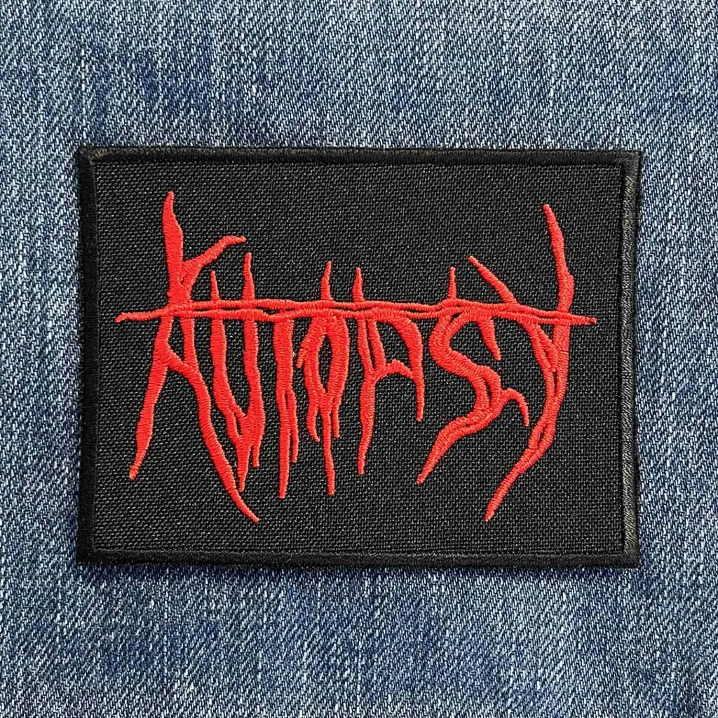 Нашивка Autopsy Red Logo вишита