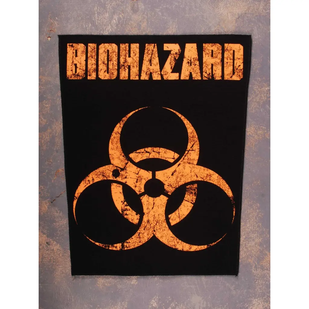 Нашивка Biohazard на спину