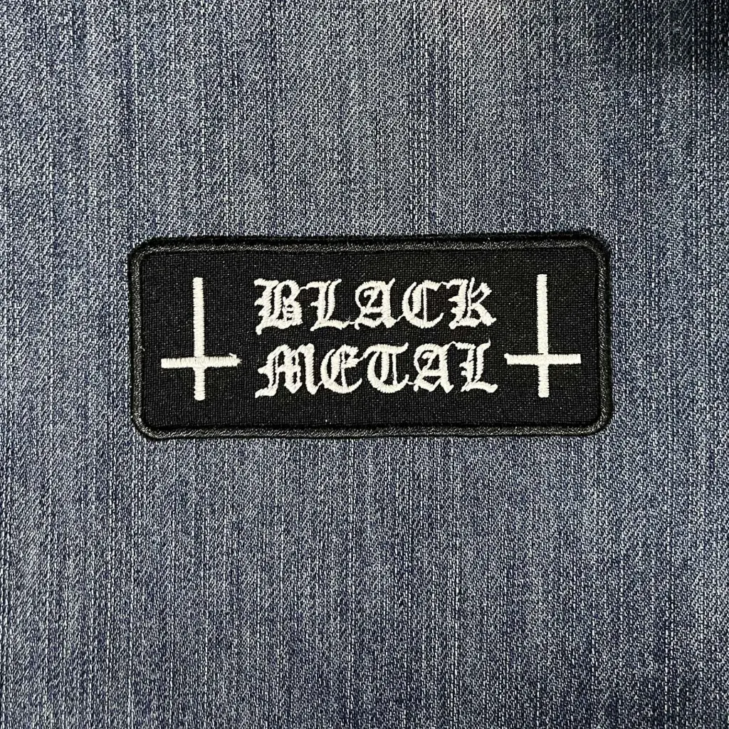 Нашивка Black Metal вишита