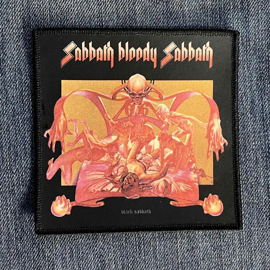 Нашивка Black Sabbath - Sabbath Bloody Sabbath друкована