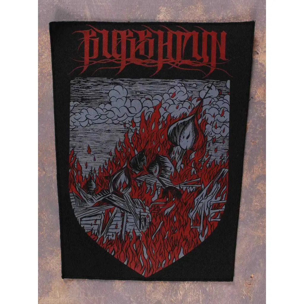 Нашивка Burshtyn - Безвірник (Bezvirnyk) на спину