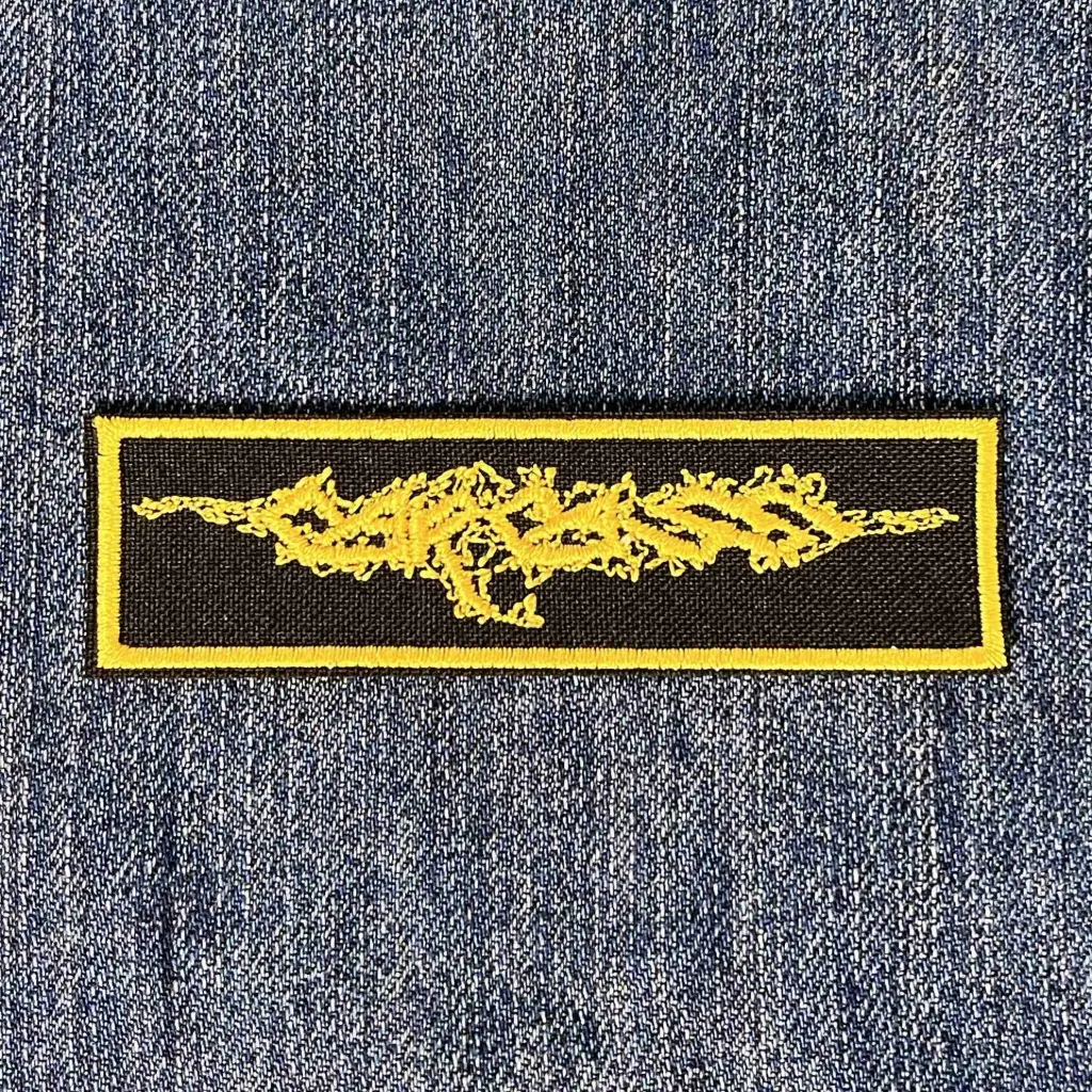 Нашивка Carcass Yellow Logo вишита