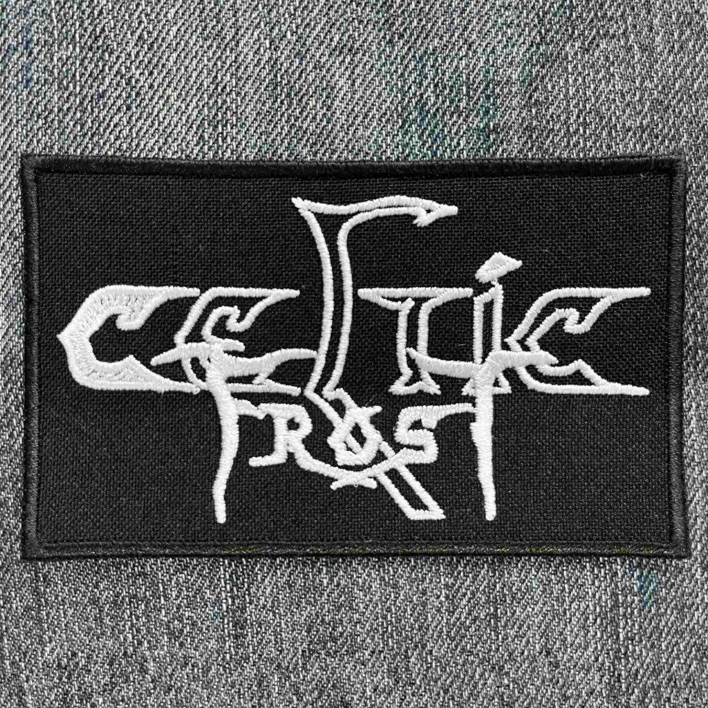 Нашивка Celtic Frost White Logo вишита