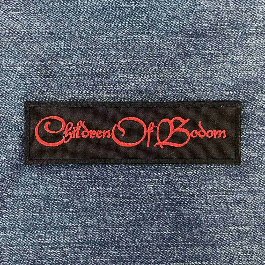 Нашивка Children Of Bodom Red Logo 1 вишита