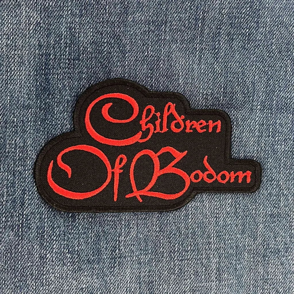 Нашивка Children Of Bodom Red Logo 3 вишита фігурна