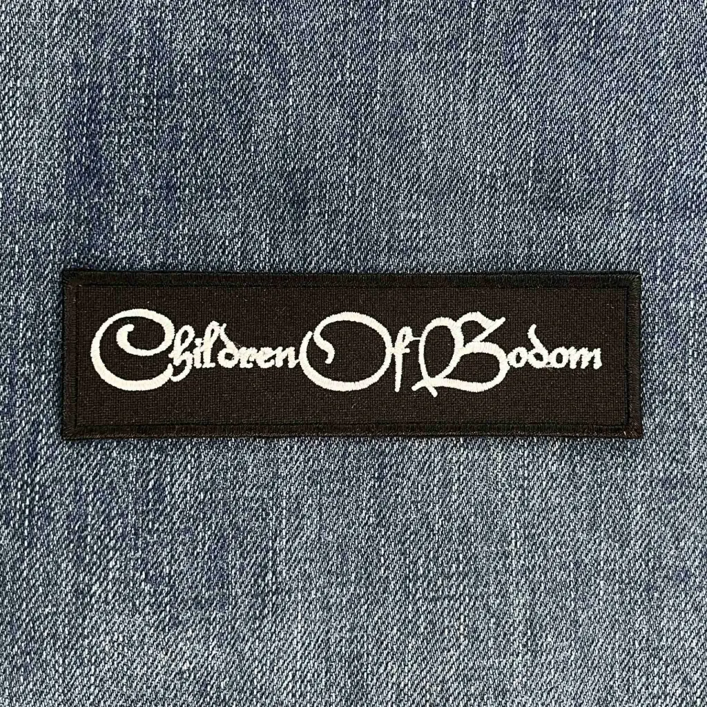 Нашивка Children Of Bodom White Logo вишита