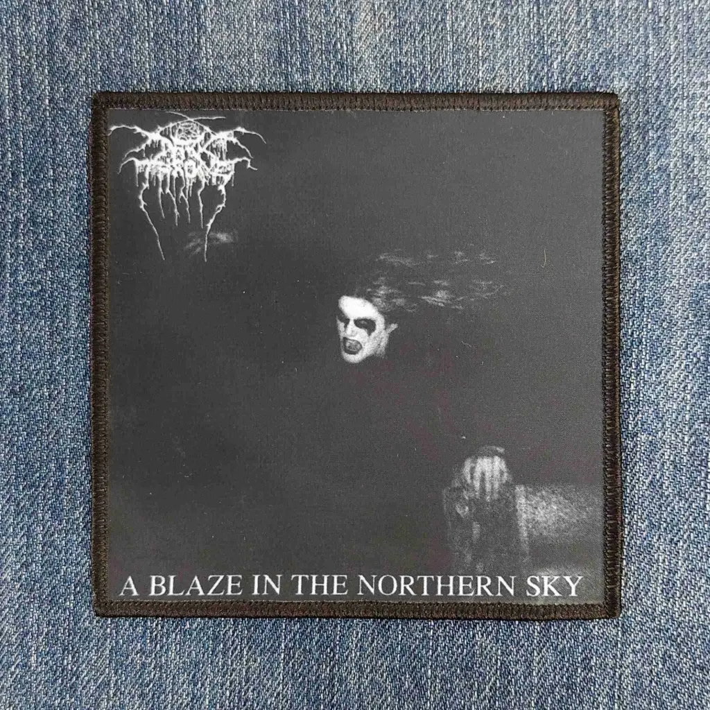 Нашивка Darkthrone - A Blaze In The Northern Sky друкована