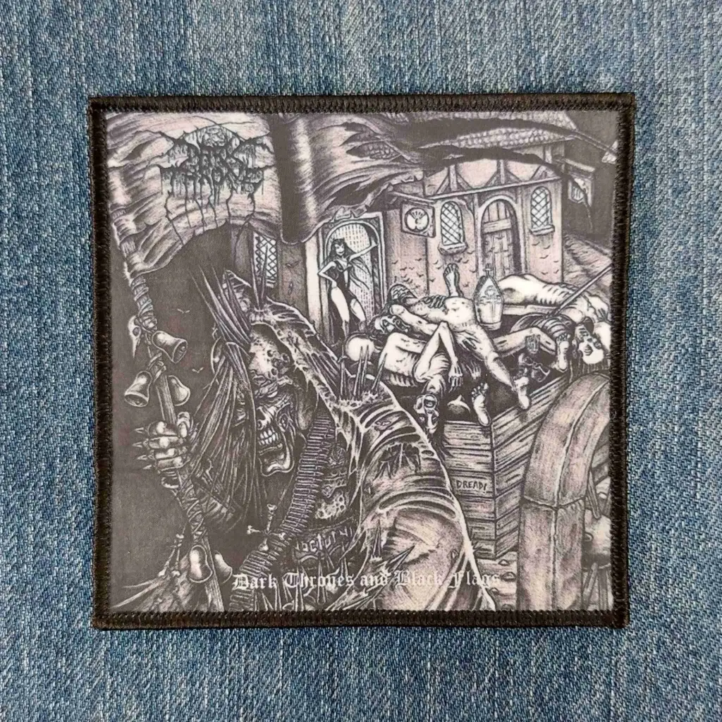 Нашивка Darkthrone - Dark Thrones And Black Flags друкована