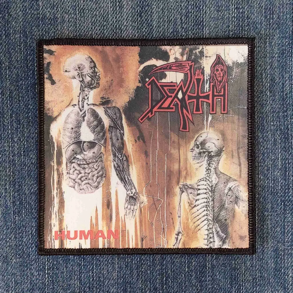 Нашивка Death - Human друкована