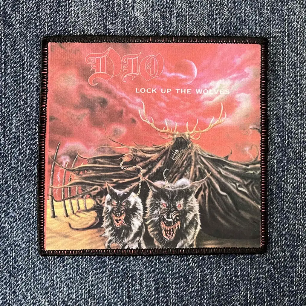 Нашивка Dio - Lock Up The Wolves друкована