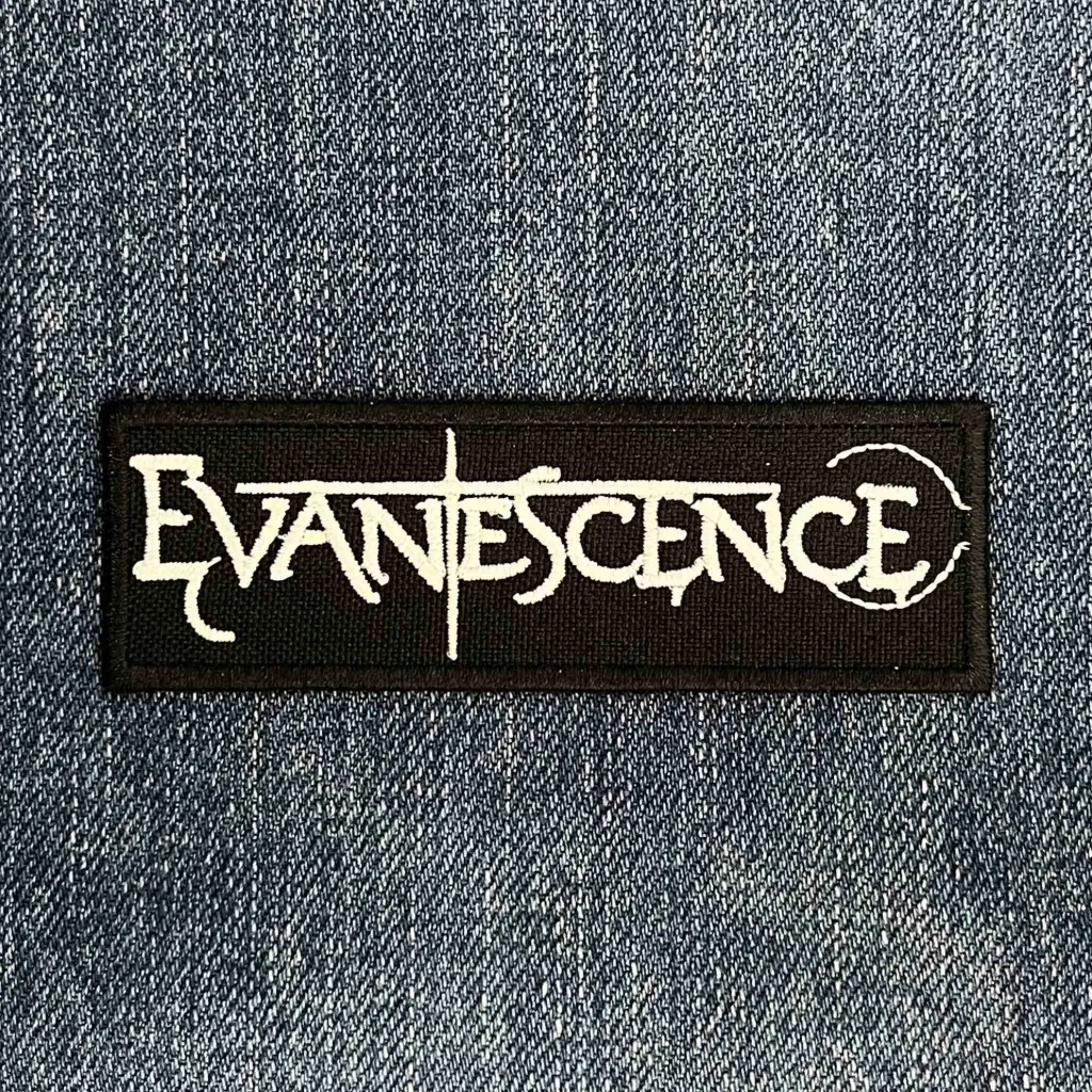 Нашивка Evanescence White Logo вишита