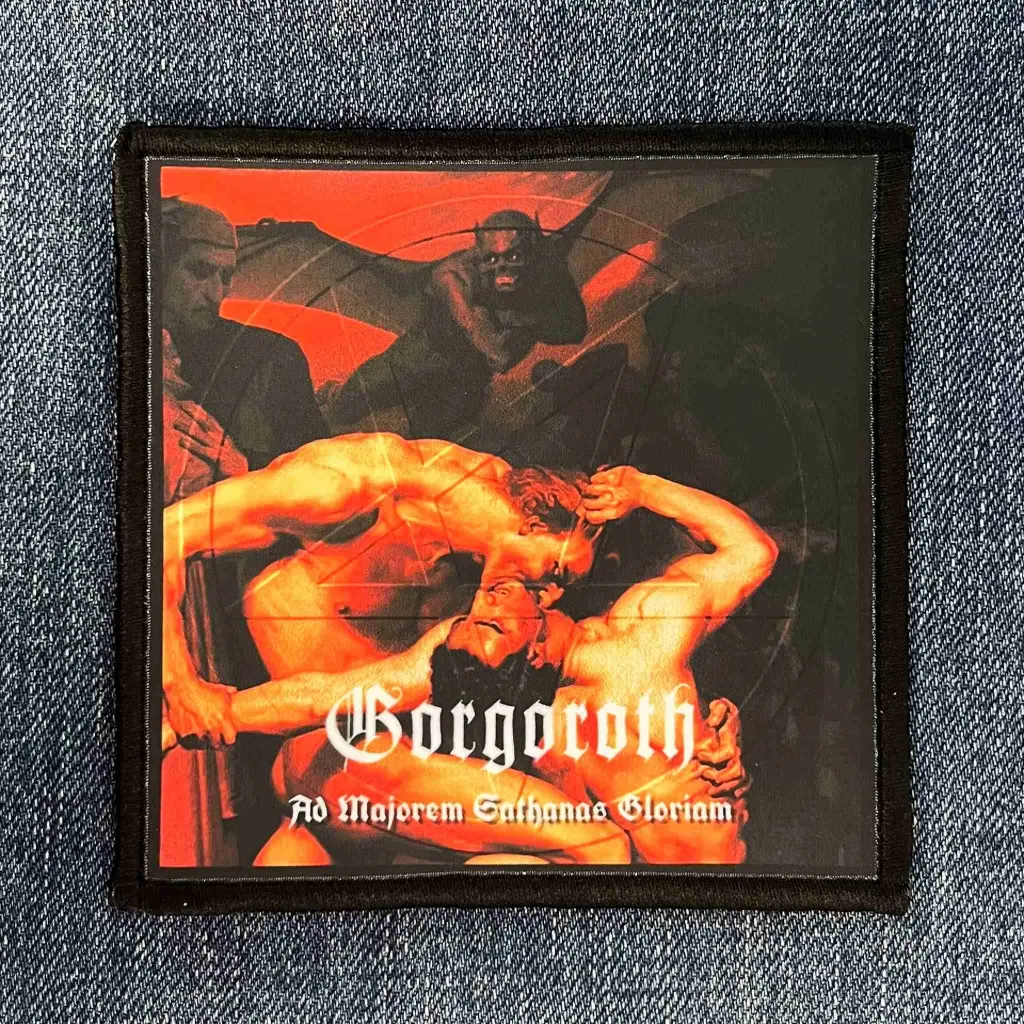 Нашивка Gorgoroth - Ad Majorem Sathanas Gloriam друкована
