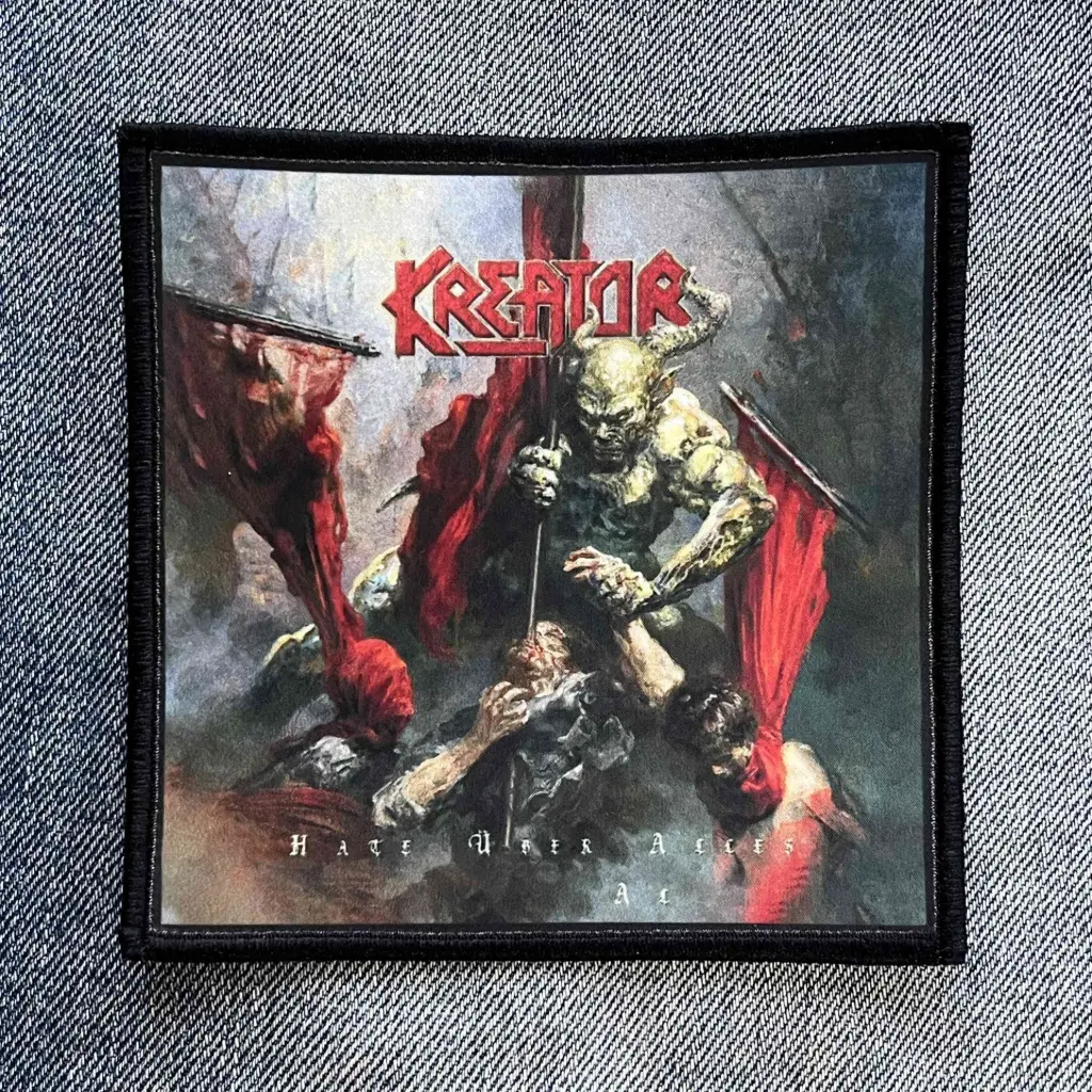 Нашивка Kreator - Hate Uber Alles друкована