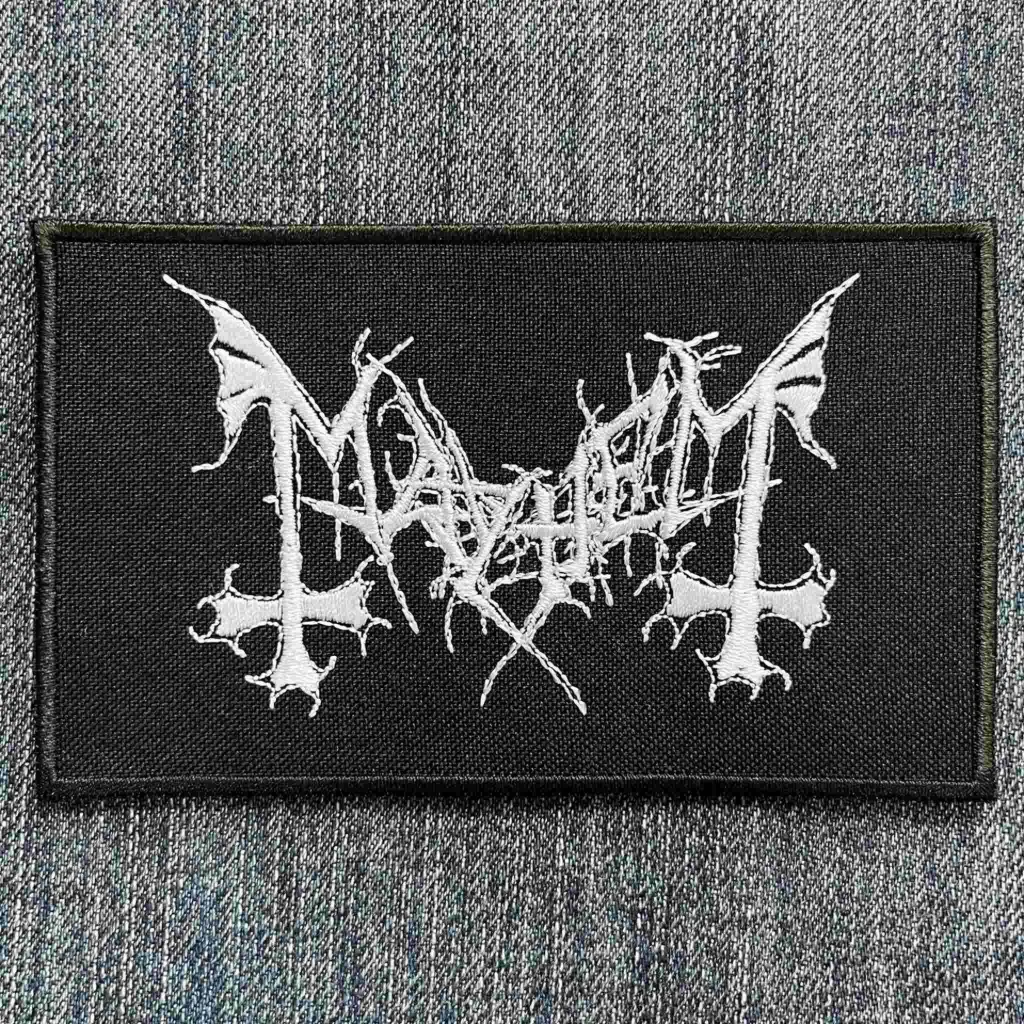 Нашивка Mayhem Old Logo вишита