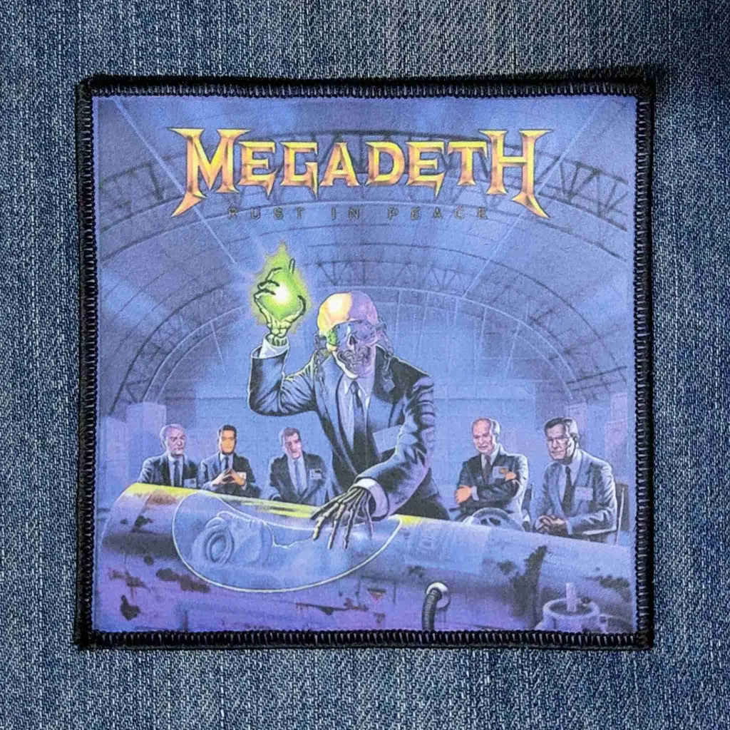 Нашивка Megadeth - Rust In Peace друкована