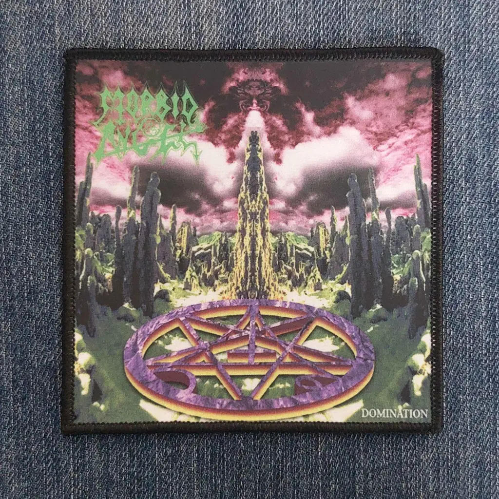 Нашивка Morbid Angel - Domination друкована