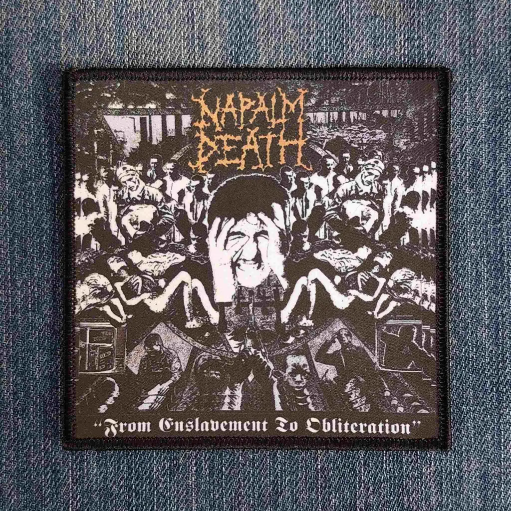 Нашивка Napalm Death - Scum друкована