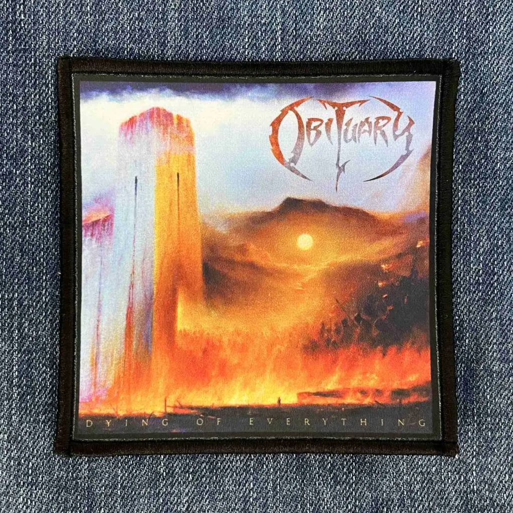Нашивка Obituary - Dying Of Everything друкована