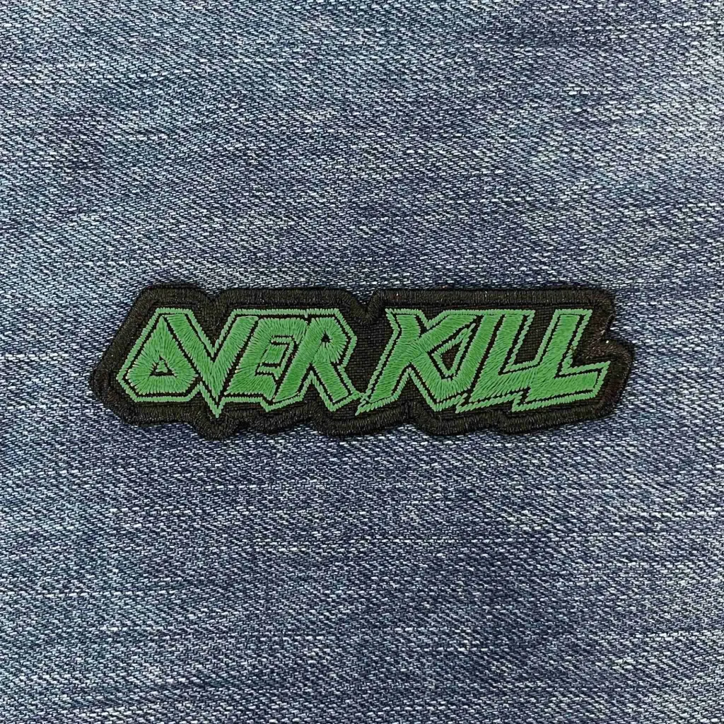 Нашивка Overkill Logo вишита фігурна