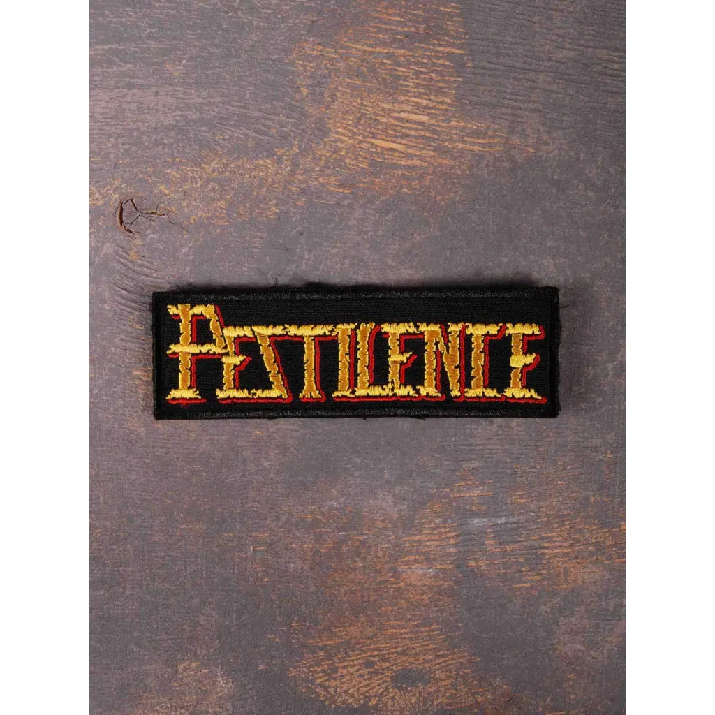 Нашивка Pestilence вишита