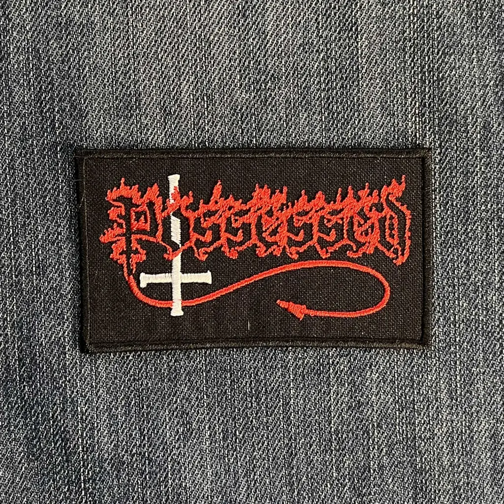 Нашивка Possessed Red Logo вишита