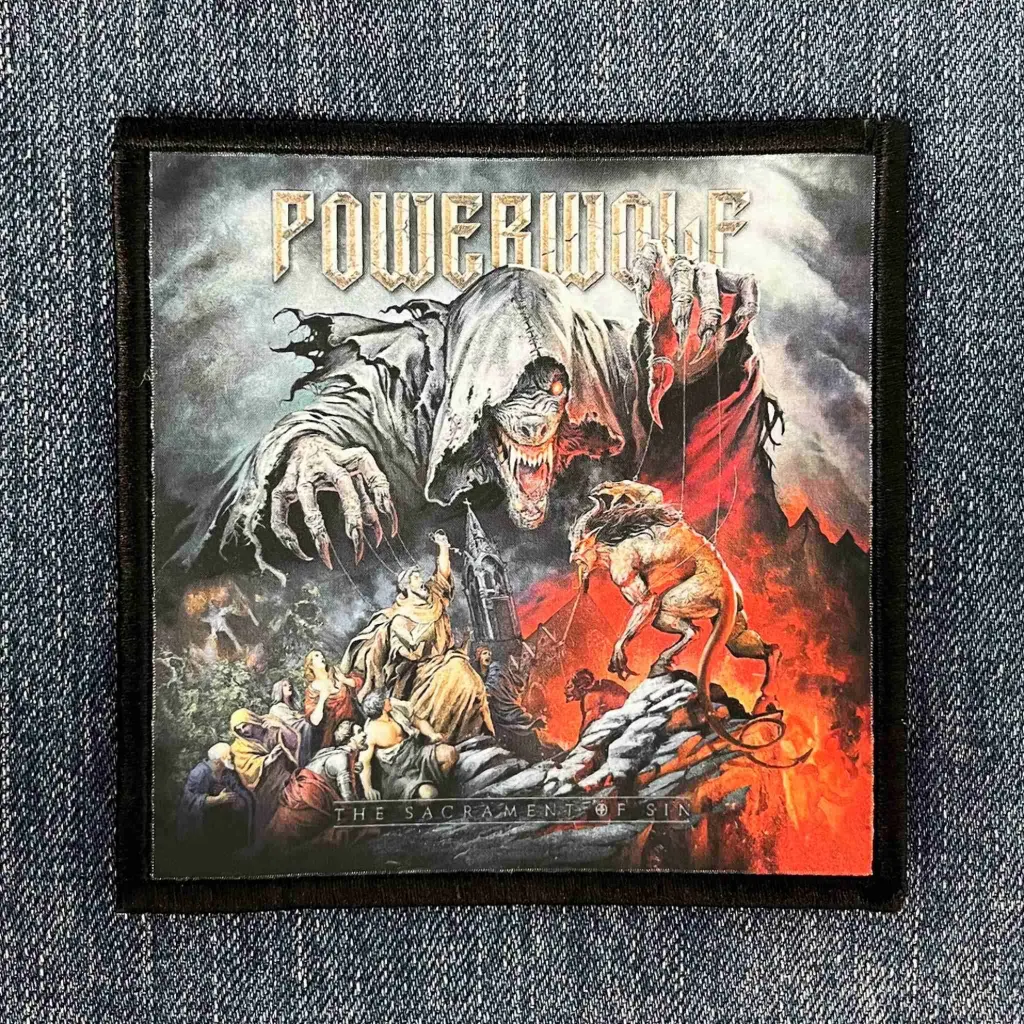 Нашивка Powerwolf - The Sacrament Of Sin друкована