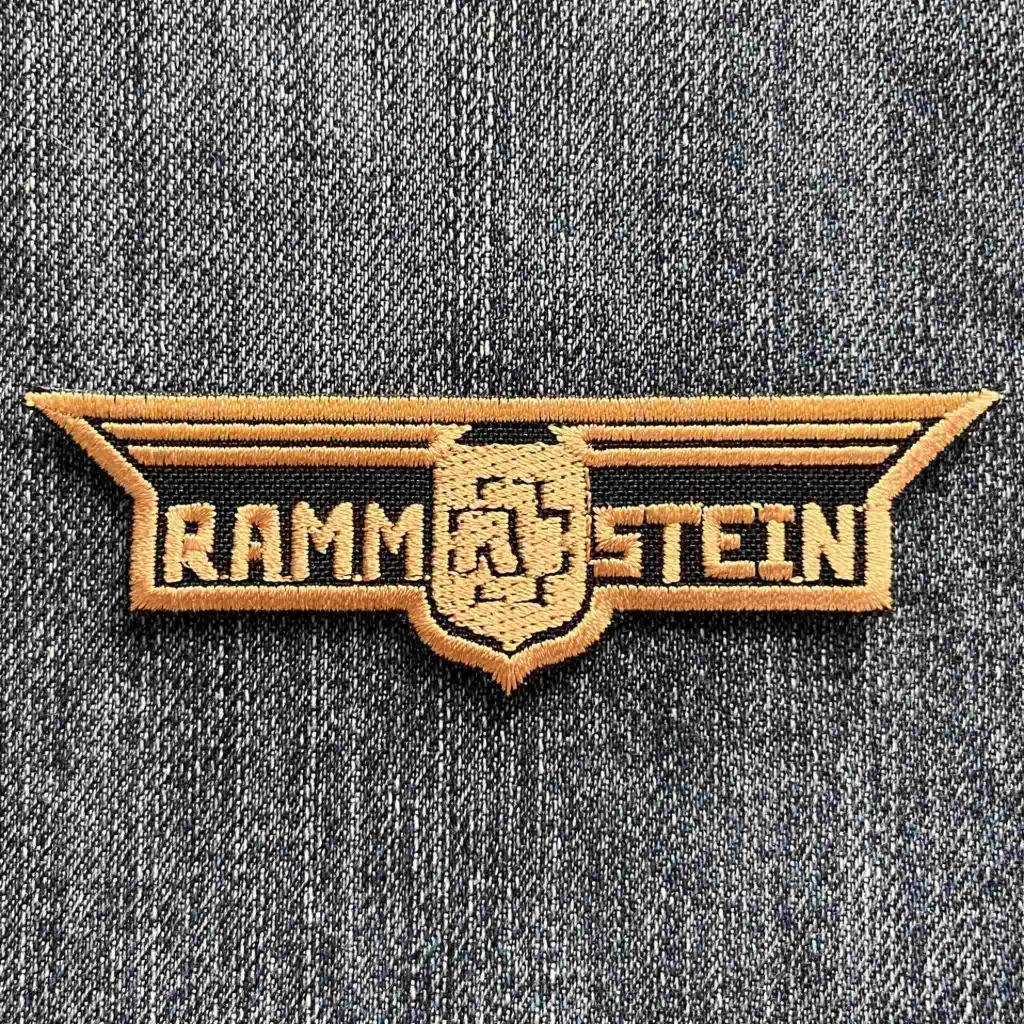 Нашивка Rammstein вишита вирізана