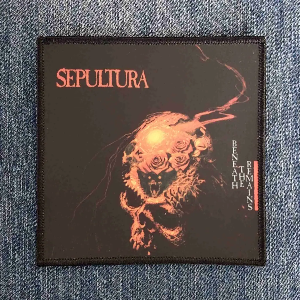 Нашивка Sepultura - Beneath The Remains друкована