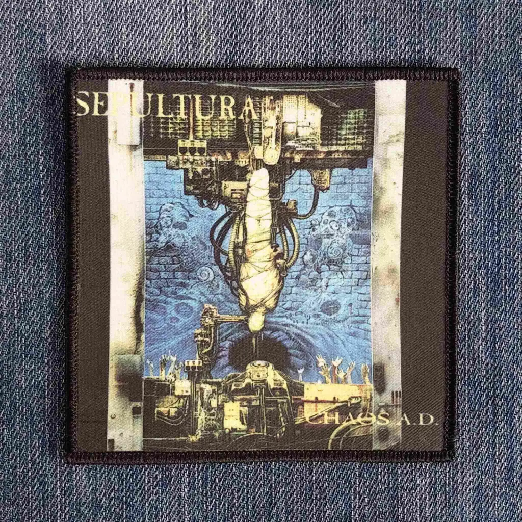 Нашивка Sepultura - Chaos A.D. друкована