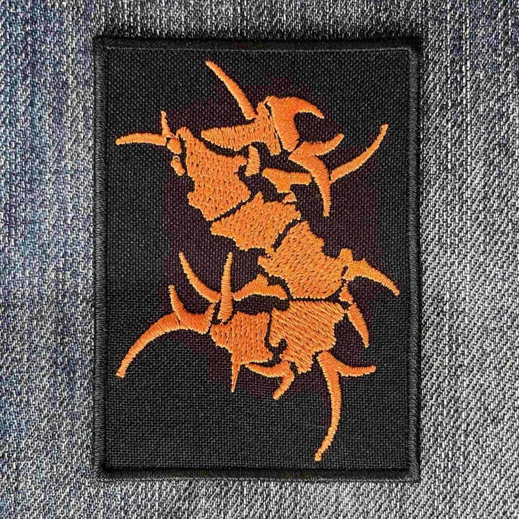 Нашивка Sepultura - S Brown Logo вишита
