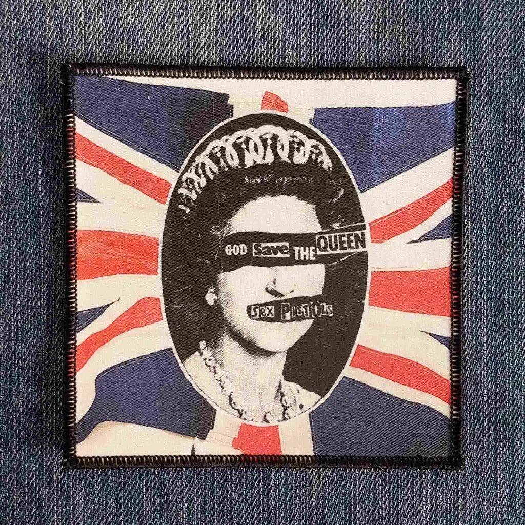 Нашивка Sex Pistols - God Save The Queen друкована