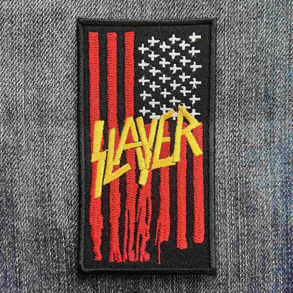 Нашивка Slayer прапор вишита