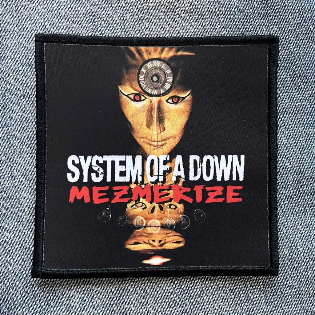 Нашивка System Of A Down - Mezmerize друкована