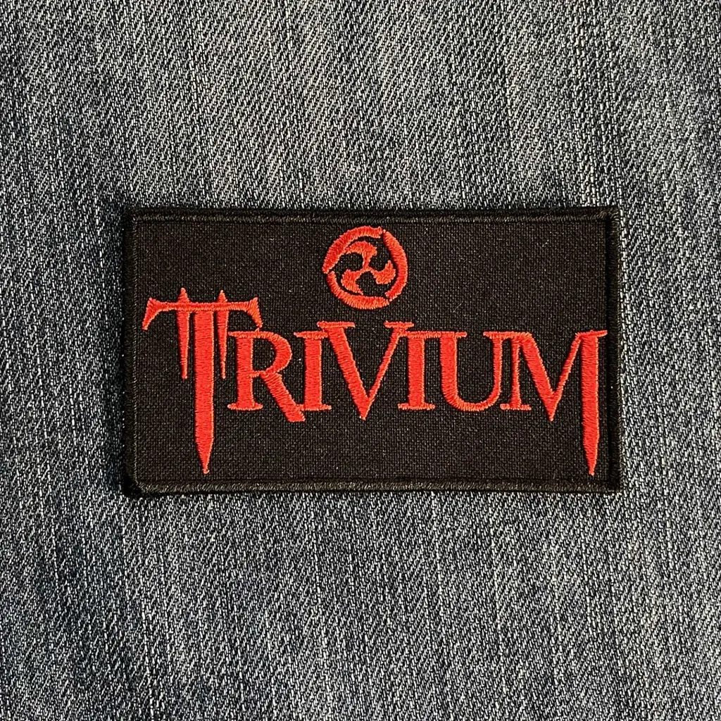 Нашивка Trivium Red Logo вишита