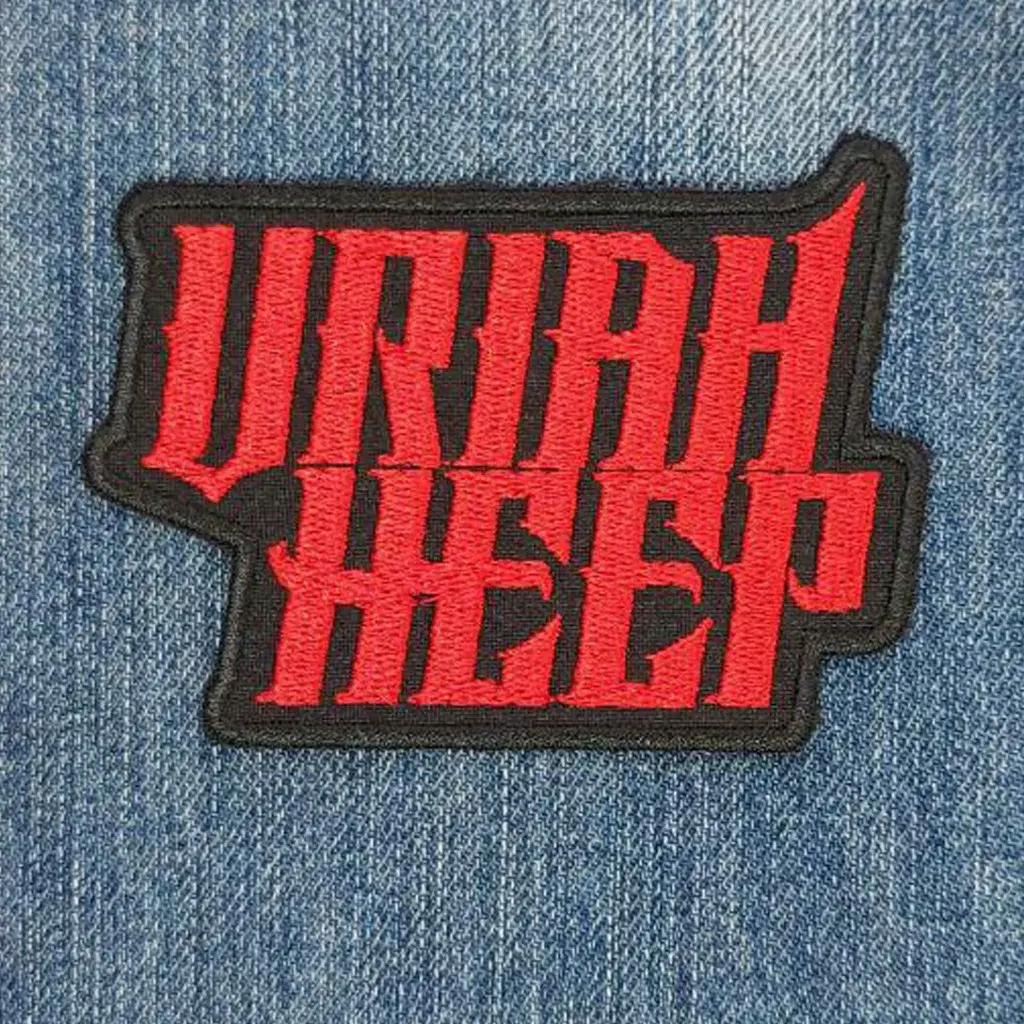 Нашивка Uriah Heep Red Logo вишита фігурна