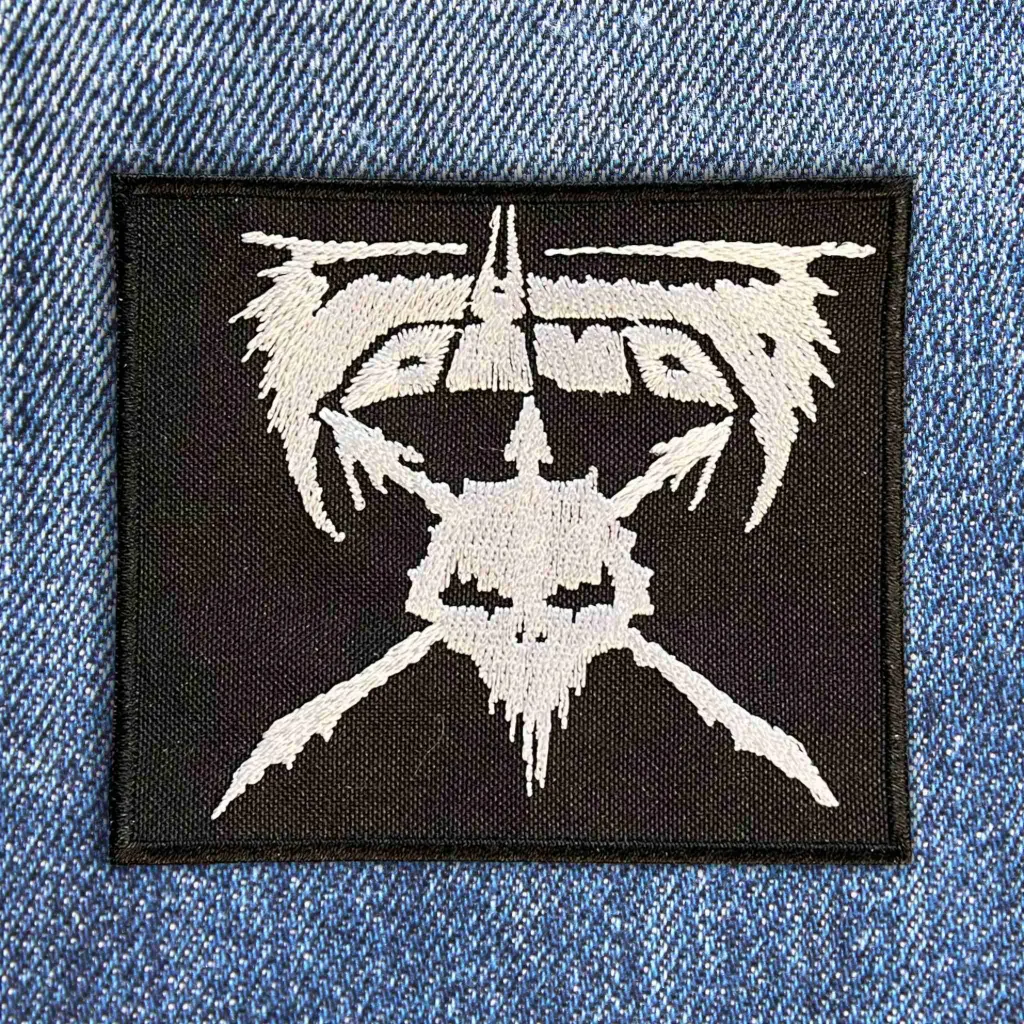 Нашивка Voivod White Logo вишита