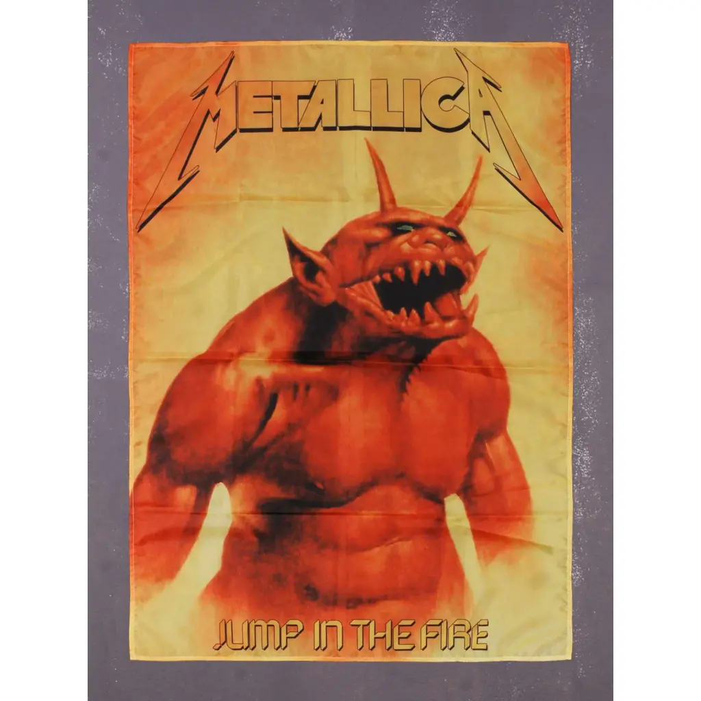 Прапор Metallica - Jump In The Fire