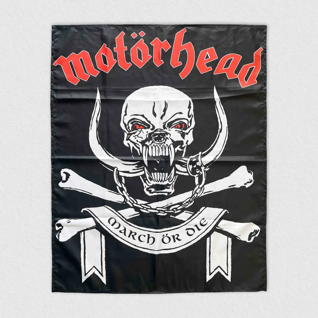 Прапор Motorhead - March Or Die