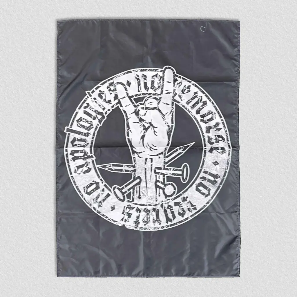 Прапор Nokturnal Mortum - No Apologies. No Remorse. No Regrets.