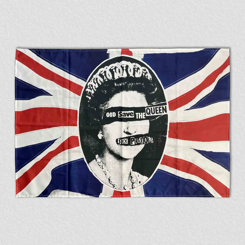 Прапор Sex Pistols - God Save The Queen (UK Flag)